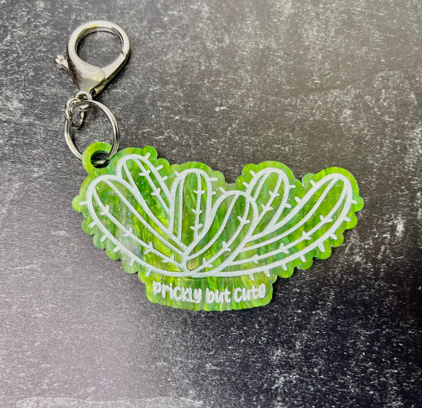 Prickly but Cute Keychain