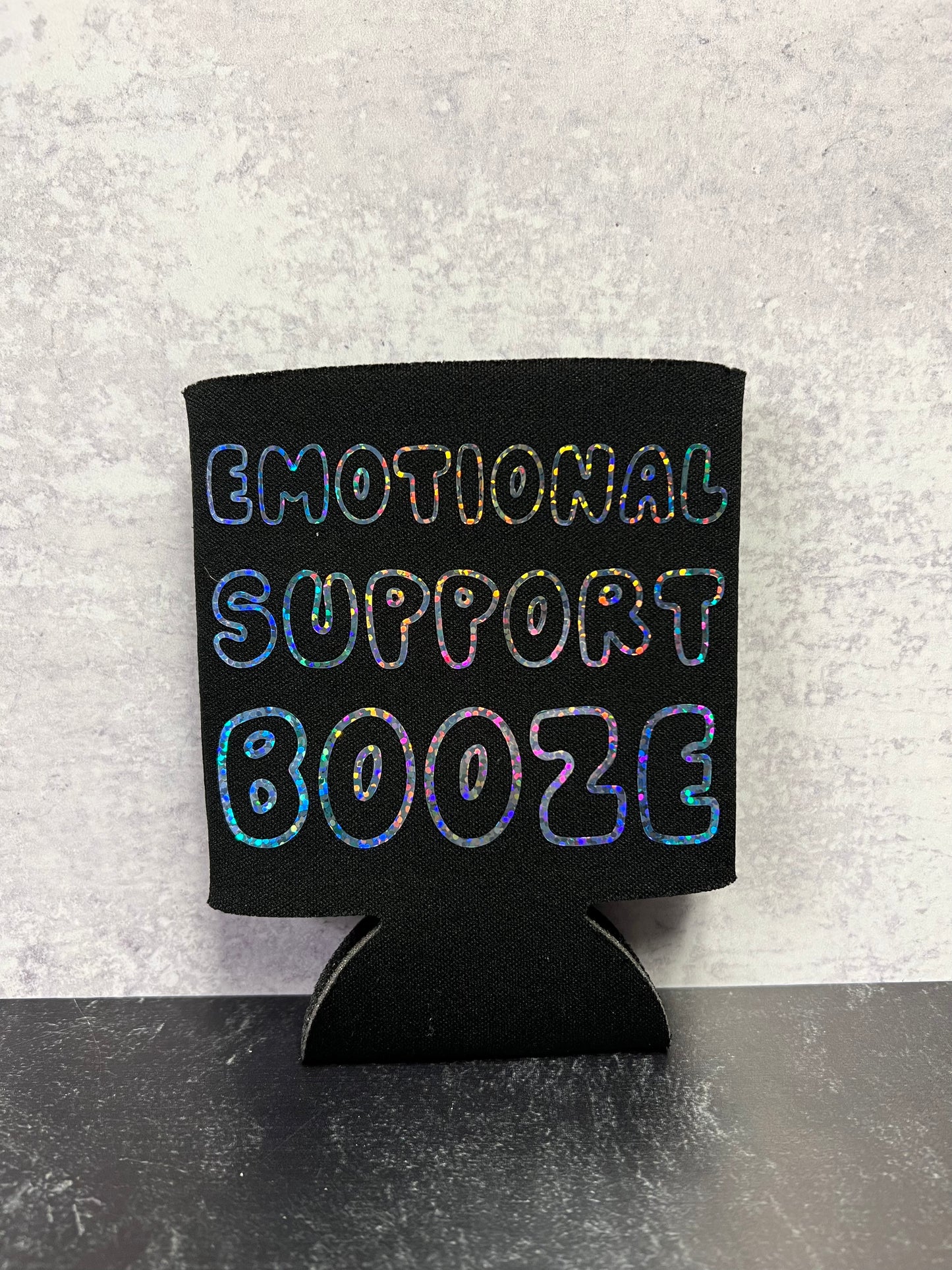 Emotional Support Booze Can Holder